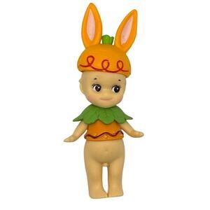 New Kewpie/Angel Mini Collectible Figure, Orange Easter Rabbit, Open Box
